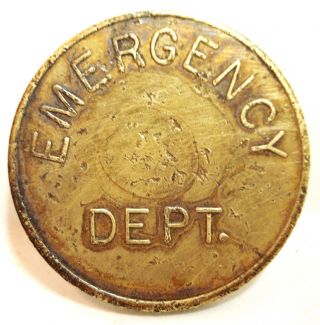 Vintage N.  C.  Baptist Hospital Emergency Dept Parking Token North Carolina Nc photo