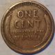1919 - S 1c Bn Lincoln Wheat Cent - Vg - M534 - Old Wheat Penny Small Cents photo 1