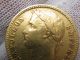 1808 A Gold 20 Franc Coin.  France.  Napoleon Bonaparte.  Agw.  1867 Troy Oz. Europe photo 1