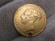 18x4 (die 66) Gold Half Sovereign.  Great Britain.  Young Head Victoria.  Hole UK (Great Britain) photo 1