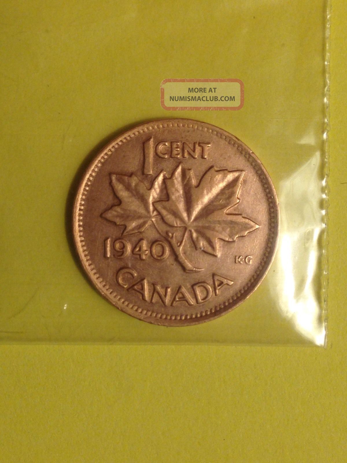 1 Cent 1940 Canada