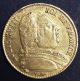 France Frankreich Louis - Xviii Gold 20 Francs 1814 A First Restoration Europe photo 1