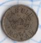 Vtg Antique Coin St.  Paul Mn Trade Token Castle Royal Tavern Nickel Plated Brass Exonumia photo 1
