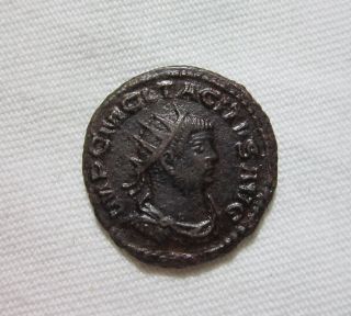 Ae Antoninianus.  Tacitus,  Antioch 275 - 276 Ad.  Emperor/jupiter Reverse. photo