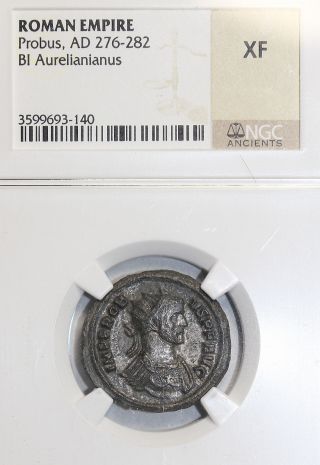 Probus Bi Aurelianianus 276 - 282 Ngc Graded Xf Ancient Roman Coin photo