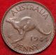 Uncirculated 1944 Australia Penny Foreign Coin S/h Other Australian Coins photo 1