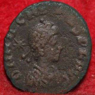 Ancient Roman Byzantine Empire Arcadius 395 - 408 Coin S/h photo