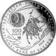 Kazakhstan 2009 100 Tenge Attila Great Military Leaders Proof Silver Coin Asia photo 1