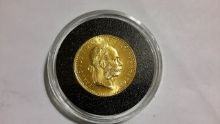 1915 1 Ducat Gold Coin.  Austrian.  Special Price. photo