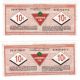 2013 10c Ctc Canadian Tire Money Note Coupon 0424700610,  0424700611 Canada photo 1