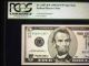 $5 Five Dollar 1999 Federal Reserve Star Note Pcgs Gem 66 Ppq Small Size Notes photo 1