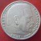 Wwii Antique Germany 2 Mark 1938 A Berlin Silver German Coin Big Wreath (apl60) Germany photo 1