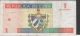 Caribbean I.  1 Peso / Pesos Convertibles 1994 Series Aa10 Circulated Banknote Paper Money: World photo 1
