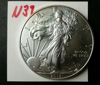 2013 $1 American Silver Eagle Dollar photo