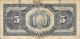 1911 Banco De La Nacion Boliviana - Bolivia 5 Bolivianos Pick:113 Paper Money: World photo 1