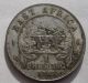 East Africa 1 Shilling Silver Coin 1925 Lion & Mountains King George V.  25 Africa photo 1