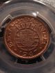 1947 Portugese India Tanga Pcgs Ms64 Red A090 Scarce Coin India photo 2