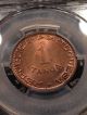 1947 Portugese India Tanga Pcgs Ms64 Red A090 Scarce Coin India photo 5
