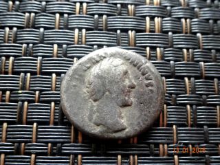Silver Ar Denarius Of Antoninus Pius 138 - 161 Ad Ancient Roman Coin photo