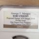 1876 $100 Union 1 Oz Platinum George T.  Morgan 2014 Private Issue Ngc Gem Proof Platinum photo 3