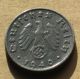 Coin Nazi Germany 5 Reichspfennig 1940e Dresden W/ Swastika World War Ii Germany photo 1