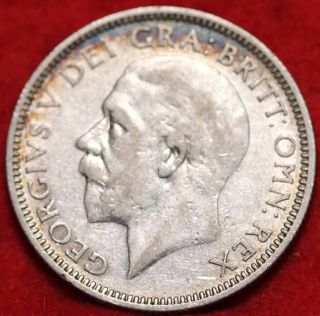 1936 Great Britain Shilling Silver Foreign Coin S/h photo