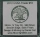 Daniel Carr 2012 $10 Trade Dollar Satin Finish.  999 Silver 1 Of Only 103 Minted Exonumia photo 1
