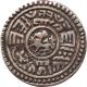 Nepal Silver Mohur Coin King Siddhi Narasimha Malla 1641 Ad Km - 301 Very Fine Vf Asia photo 1