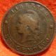Argentina 1 Centavos 1893 Coin Km 32 Copper Scarce Coin South America photo 1