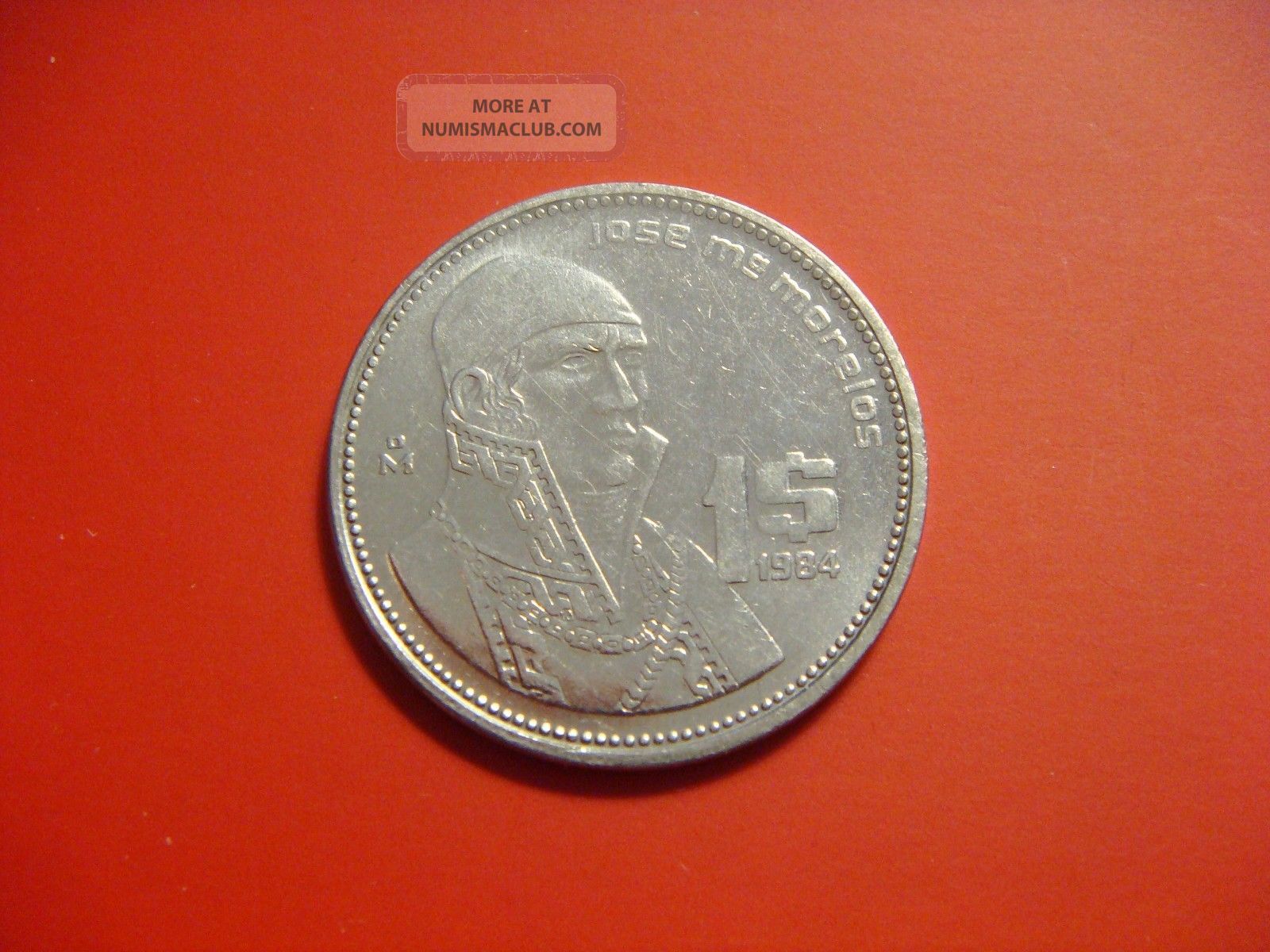Mexico 1 Peso 1984 Coin Jose Morelos Y Pavon rare-1984-australian-1-dollar-coin-value-kumpulan-doa
