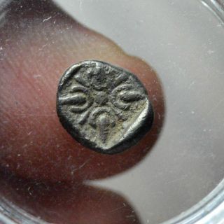 Ancient Silver Fraction Tetartemorion Ionia Lion 6th 5th Bc Rare Coin Greece 3 photo