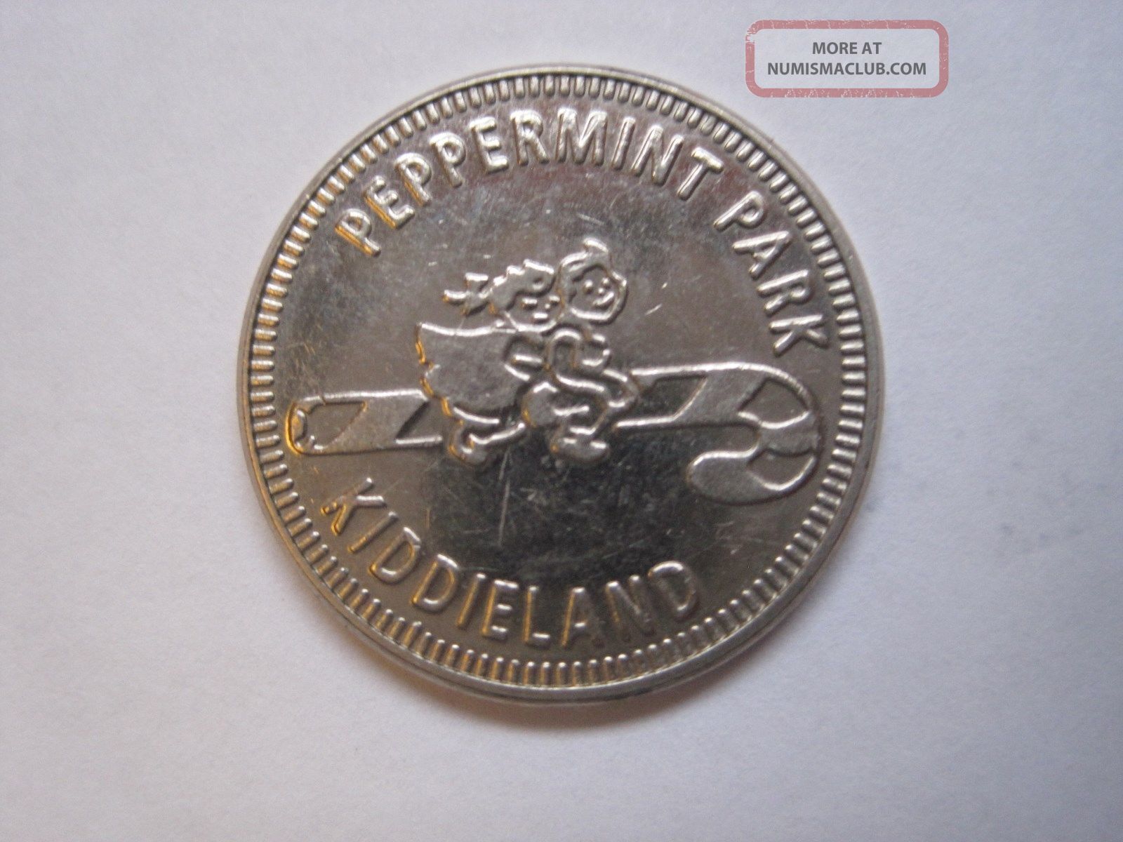 Peppermint Park Kiddieland Houston Texas (closed) Token Coin Exonumia photo