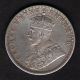 British India - 1919 - George V One Rupee Silver Coin Ex - Rare Date India photo 1