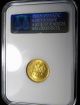1901 Russian Gold 5 Roubles - Ngc Ms65 - Old Slab Russia photo 1