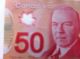 2012 $50.  Canadian Banknote Radar/repeater Ser Amd 2424242 Canada photo 2