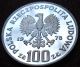 1978 Poland 100 Zlotych (proof Silver Proba Pattern) Only 3,  100 Minted (pr327) Poland photo 1