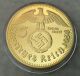 1 Oz 1938 German Paul Von 5 Reich Finished In 24k Gold Clad Collector Coin Exonumia photo 4