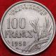 1958b France 100 Francs Coin Europe photo 1