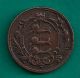 Ca.  1800s S.  Lessy Grocer & Tea Dealer Yarmouth Farthing Size British Token UK (Great Britain) photo 1