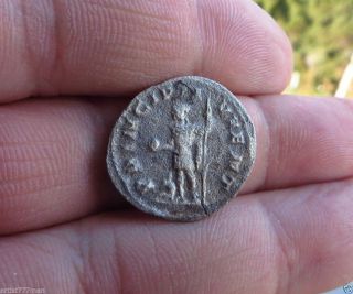 Phillipus Ii / Philip Ii,  Roman Silver Ar Antoninianus,  247 Ad photo