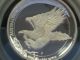 2015 Pcgs 1 Oz Silver Gem Proof Wedged Tail Eagle High Relief Mercanti Signed Australia photo 7