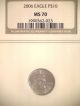 2006 $10 Platinum Eagle/ Liberty Coin 1/10 Oz Ounce Ngc Ms 70 Perfect Coin Platinum photo 1