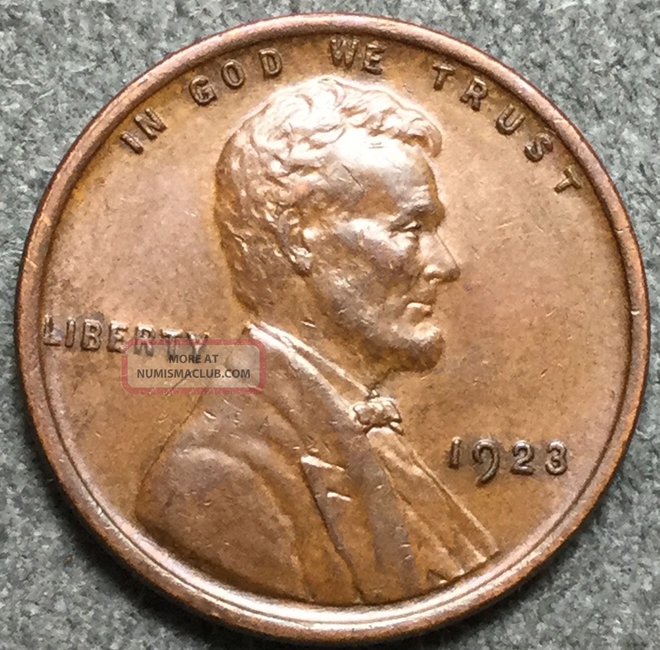 1923 P Lincoln Wheat Cent Penny. G467 S&h