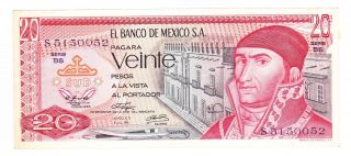 Mexico 1976 Veinte Pesos photo