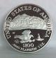 2002 - W,  $100,  1 Oz.  9995 Platinum American Eagle Proof Coin (coin Only) Platinum photo 1