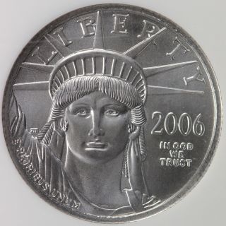 2006 $25 Platinum 1/4 Oz Eagle Ngc Ms69 17 - 18nff photo