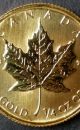 1996 Canada $10 1/4 Oz Gold Maple Leaf Gold photo 3