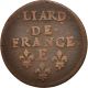 [ 500318] France,  Louis Xiv,  Liard De France,  1655,  Meung - Sur - Loire,  Tb, . Europe photo 1