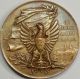 1898 Canton Neuchatel Switzerland Bronze Swiss Shooting Medal (a) Europe photo 1