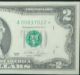 1976 $2.  Scarce Star Note Federal Reserve Note,  Unc Declaration Of Independence Small Size Notes photo 3